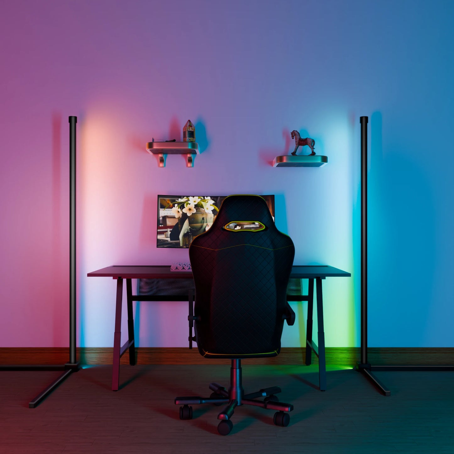 LumeGlow – smarte Stehlampe