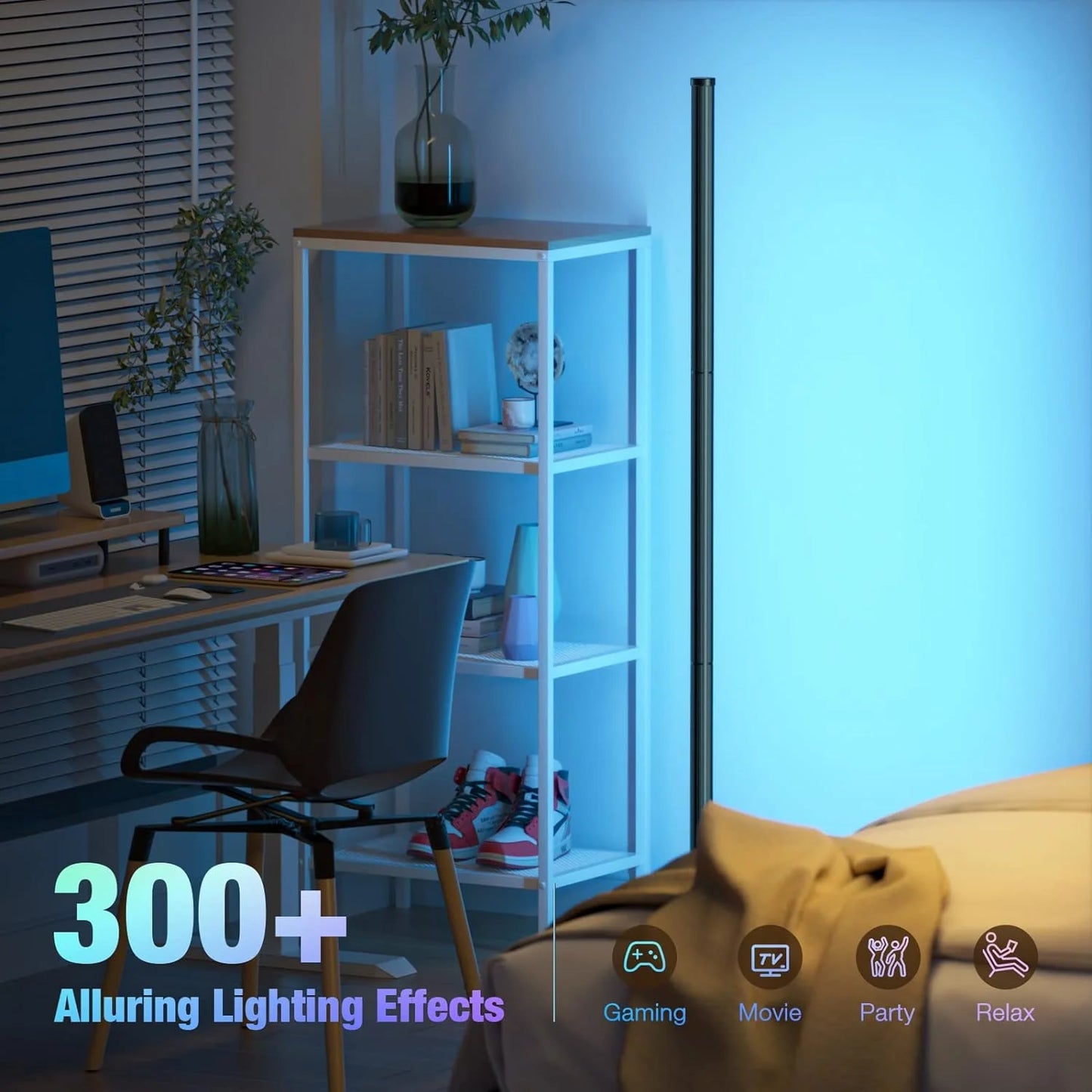 LumeGlow – smarte Stehlampe
