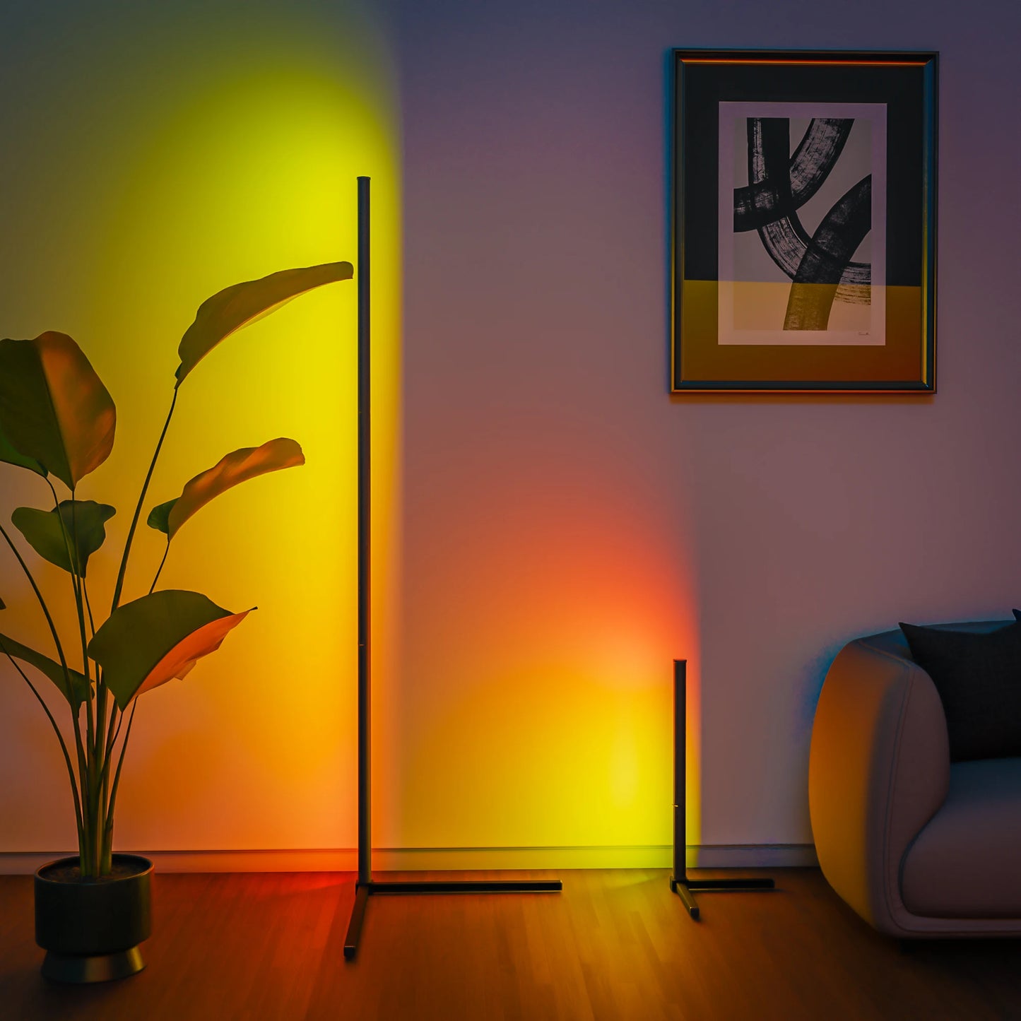 LumeGlow – smarte Stehlampe